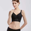 Black Lace Push Up Bra for Large Breasts